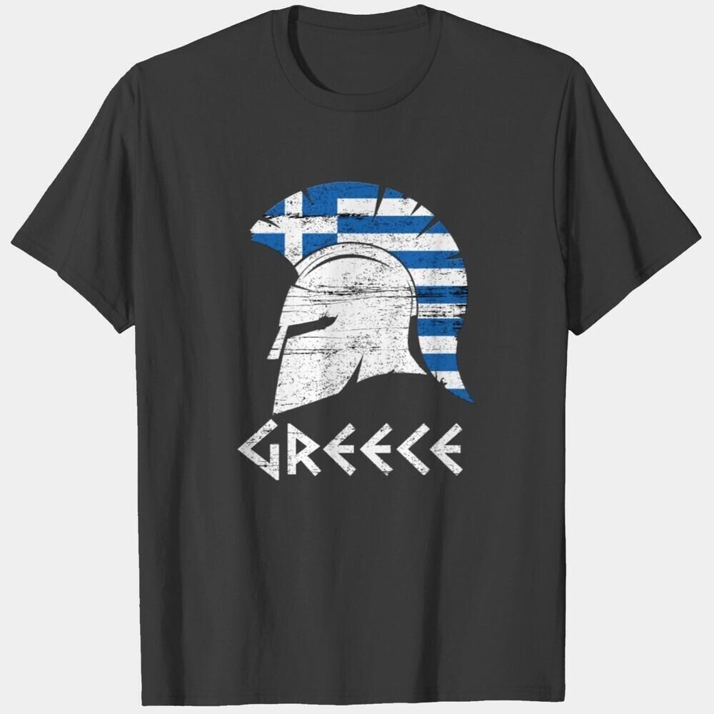 Greece Travel Souvenir Minimal Typography Vacation Graphic T Shirt